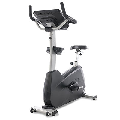 Spirit CU800ENT Upright Bike, 78" x 28" x 67" — for Fitness Equipment in Clinical and Institutional Care