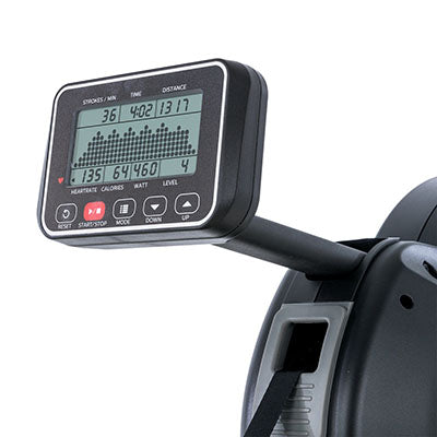 Spirit CRW800 Rower, 94" x 18" x 38" — for Fitness Equipment in Clinical and Institutional Care