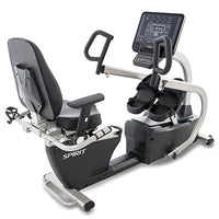 Spirit CRS800S Recumbent Stepper, 73" x 23" x 34" — for Fitness Equipment in Clinical and Institutional Care