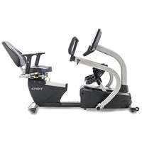 Spirit CRS800S Recumbent Stepper, 73" x 23" x 34" — for Fitness Equipment in Clinical and Institutional Care