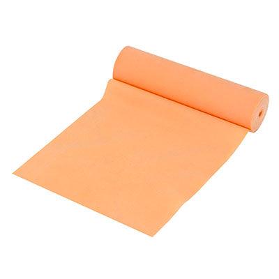 Val-u-Band Resistance Bands, Dispenser Roll, 6 Yds., Peach-Level 1/7, Latex-Free — for Resistance Training and Rehabilitation