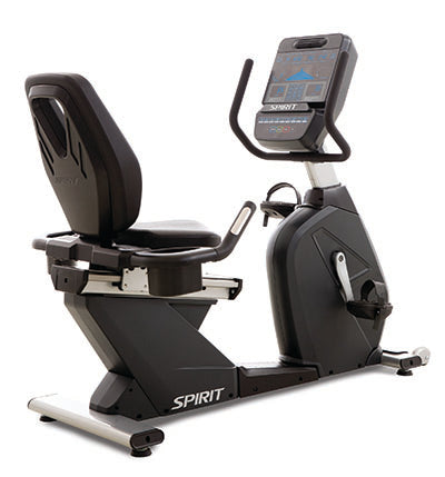 Spirit CR900 Recumbent Bike, 67" x 29" x 49" — for Fitness Equipment in Clinical and Institutional Care