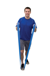 Val-u-Band Resistance Bands, Dispenser Roll, 50 Yds., Blueberry-Level 4/7, Contains Latex — for Resistance Training and Rehabilitation