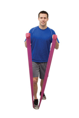 Val-u-Band Resistance Bands, Dispenser Roll, 6 Yds., Plum-Level 5/7, Contains Latex — for Resistance Training and Rehabilitation