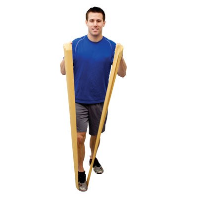 Val-u-Band Resistance Bands, Dispenser Roll, 50 Yds., Pineapple-Level 7/7, Contains Latex — for Resistance Training and Rehabilitation