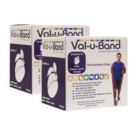 Val-u-Band Resistance Bands, Dispenser Roll, 100 Yds. (2 x 50 Yds.), Plum-Level 5/7, Contains Latex — for Resistance Training and Rehabilitation