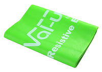 Val-u-Band Resistance Bands, Pre-Cut Strip, 5', Lime-Level 3/7, Contains Latex — for Resistance Training and Rehabilitation