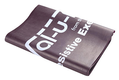 Val-u-Band Resistance Bands, Pre-Cut Strip, 5', Plum-Level 5/7, Contains Latex — for Resistance Training and Rehabilitation