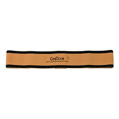 CanDo Fabric Loop Plus, 12" Long Single Loop, Tan (XX-Light) — for Resistance Training and Rehabilitation