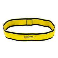 CanDo Fabric Loop Plus, 12" Long Single Loop, Yellow (X-Light) — for Resistance Training and Rehabilitation