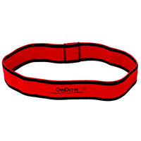 CanDo Fabric Loop Plus, 12" Long Single Loop, Yellow (X-Light) — for Resistance Training and Rehabilitation