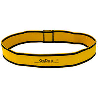 CanDo Fabric Loop Plus, 12" Long Single Loop, Yellow (X-Light) — for Resistance Training and Rehabilitation
