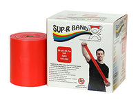 Sup-R Band Latex Free Exercise Band - 6 yard roll - Yellow - x-light — for Resistance Training and Rehabilitation