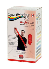 Sup-R Band latex-free, 5-foot Singles, 30 piece dispenser — for Patient Compliance Program in Clinical and Institutional Care