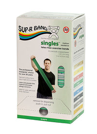 Sup-R Band latex-free, 5-foot Singles, 30 piece dispenser — for Patient Compliance Program in Clinical and Institutional Care
