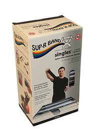 Sup-R Band latex-free, 5-foot Singles, 30 piece dispenser — for Patient Compliance Program in Clinical and Institutional Care