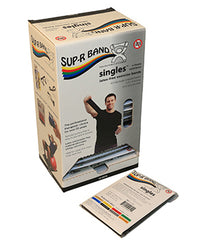 Sup-R Band latex-free, 5-foot Singles, 30 piece dispenser — for Patient Compliance Program in Clinical and Institutional Care