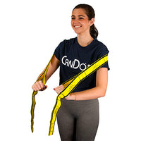 CanDo Multi-Grip Exerciser Plus, 6 Foot Exerciser, 9 Loops, Blue (Heavy) — for Resistance Training and Rehabilitation