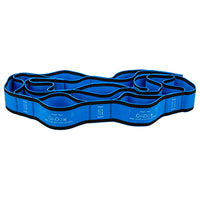 CanDo Multi-Grip Exerciser Plus, 6 Foot Exerciser, 9 Loops, Blue (Heavy) — for Resistance Training and Rehabilitation