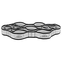 CanDo Multi-Grip Exerciser Plus, 6 Foot Exerciser, 9 Loops, Blue (Heavy) — for Resistance Training and Rehabilitation