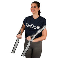 CanDo Multi-Grip Exerciser Plus, 6 Foot Exerciser, 9 Loops, Blue (Heavy) — for Resistance Training and Rehabilitation