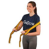 CanDo Multi-Grip Exerciser Plus, 6 Foot Exerciser, 9 Loops, Blue (Heavy) — for Resistance Training and Rehabilitation