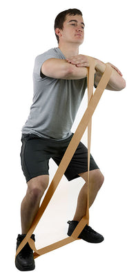 CanDo Multi-Grip Exerciser, 6 Foot Exerciser, XX-Light, Tan — for Resistance Training and Rehabilitation