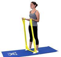 CanDo Multi-Grip Exerciser, 6 Foot Exerciser, X-Heavy, Black — for Resistance Training and Rehabilitation