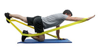 CanDo Multi-Grip Exerciser, 6 Foot Exerciser, X-Heavy, Black — for Resistance Training and Rehabilitation