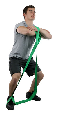 CanDo Multi-Grip Exerciser, 6 Foot Exerciser, X-Heavy, Black — for Resistance Training and Rehabilitation