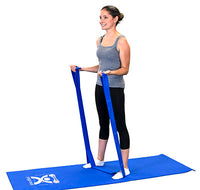 CanDo Multi-Grip Exerciser, 6 Foot Exerciser, X-Heavy, Black — for Resistance Training and Rehabilitation