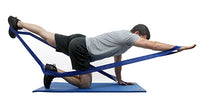 CanDo Multi-Grip Exerciser, 6 Foot Exerciser, X-Heavy, Black — for Resistance Training and Rehabilitation