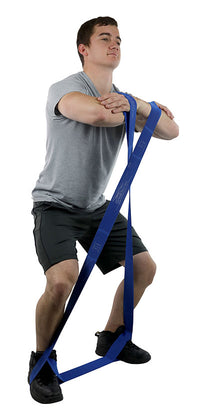 CanDo Multi-Grip Exerciser, 6 Foot Exerciser, X-Heavy, Black — for Resistance Training and Rehabilitation