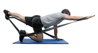 CanDo Multi-Grip Exerciser, 6 Foot Exerciser, X-Heavy, Black — for Resistance Training and Rehabilitation