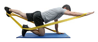 CanDo Multi-Grip Exerciser, 6 Foot Exerciser, X-Heavy, Black — for Resistance Training and Rehabilitation