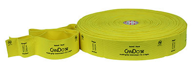 CanDo Multi-Grip Exerciser 30 Yard Roll, X-Light, Yellow — for Resistance Training and Rehabilitation