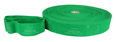 CanDo Multi-Grip Exerciser 30 Yard Roll, Medium, Green — for Resistance Training and Rehabilitation