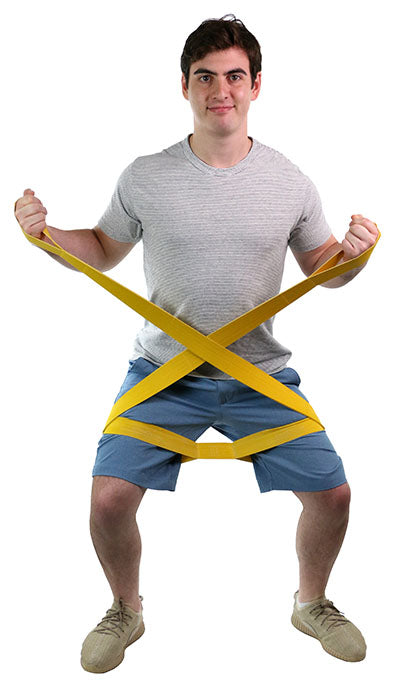 CanDo Multi-Grip Exerciser 30 Yard Roll, XXX-Heavy, Gold — for Resistance Training and Rehabilitation