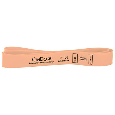 CanDo Intensity Loop, 40" Exerciser, XX-Light, Tan, 5 - 10 lb — for Electrotherapy Pain Management