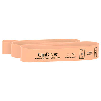 CanDo Intensity Loop, 40" Exerciser, XX-Light, Tan, 5 - 10 lb — for Electrotherapy Pain Management
