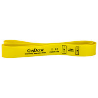 CanDo Intensity Loop, 40" Exerciser, X-Light, Yellow, 15 - 25 lb — for Electrotherapy Pain Management