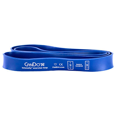 CanDo Intensity Loop, 40" Exerciser, Heavy, Blue, 50 - 70 lb — for Electrotherapy Pain Management