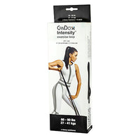 CanDo Intensity Loop, 40" Exerciser, X-Heavy, Black, 60 - 90 lb — for Electrotherapy Pain Management