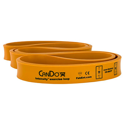 CanDo Intensity Loop, 40" Exerciser, XXX-Heavy, Gold, 85 - 120 lb — for Electrotherapy Pain Management