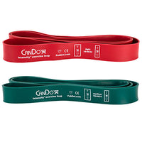CanDo Intensity Loop, Set of 2: Red (Light), 25 - 40 lb and Green (Medium), 40 - 55 lb — for Electrotherapy Pain Management