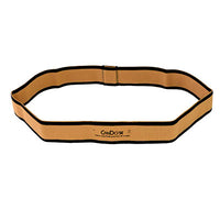 CanDo Fabric Loop Plus, 18" Long Single Loop, Tan (XX-Light) — for Resistance Training and Rehabilitation