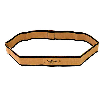 CanDo Fabric Loop Plus, 18" Long Single Loop, Tan (XX-Light) — for Resistance Training and Rehabilitation