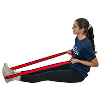 CanDo Fabric Loop Plus, 18" Long Single Loop, Tan (XX-Light) — for Resistance Training and Rehabilitation