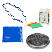 CanDo Home PT Kit, Ankle Sprain, Beginner — for At-Home Wellness in Clinical and Institutional Care