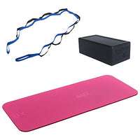 CanDo Home Yoga Package, Premium Pink — for At-Home Wellness in Clinical and Institutional Care